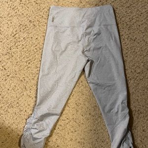 Zella crop legging with scrunch leg detail